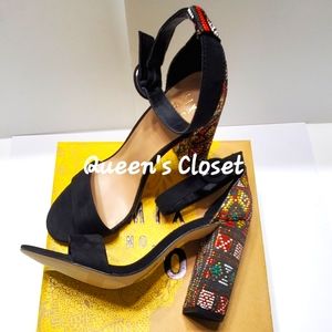 Mix No 6 | Avrey Block Heel Sandals | BRAND NEW